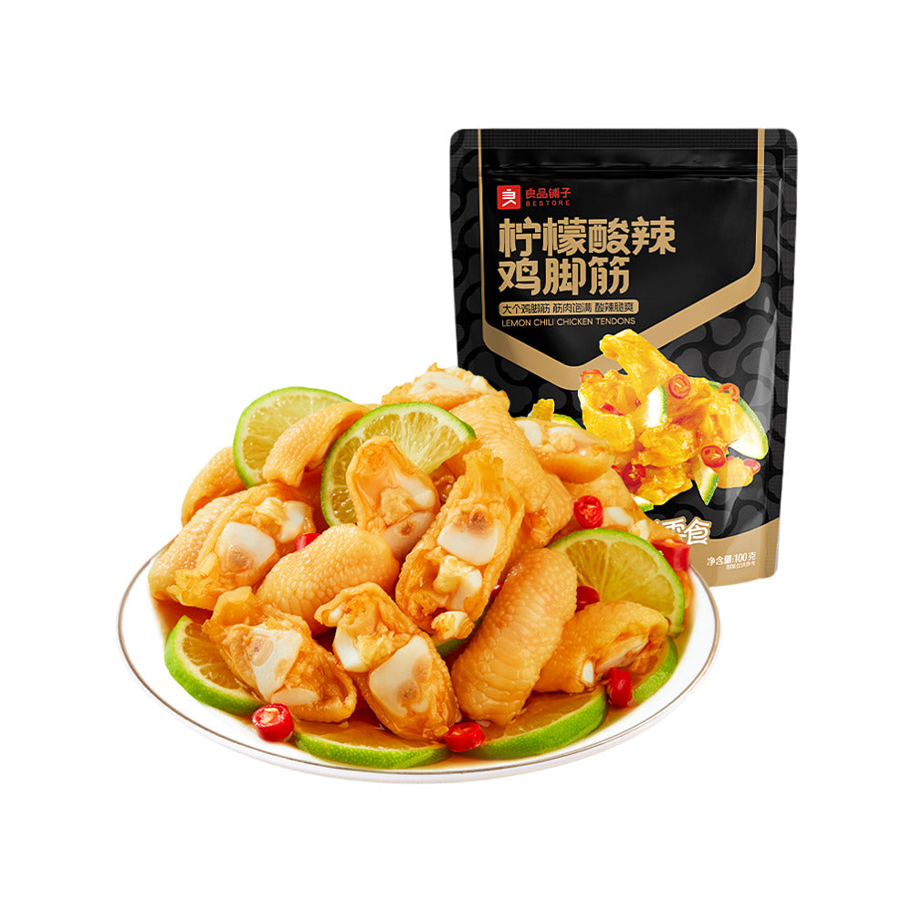 Bestore-Lemon-Chilli-Chicken-Tendons-100g-–-Spicy-&-Sour,-Ready-to-Eat-1