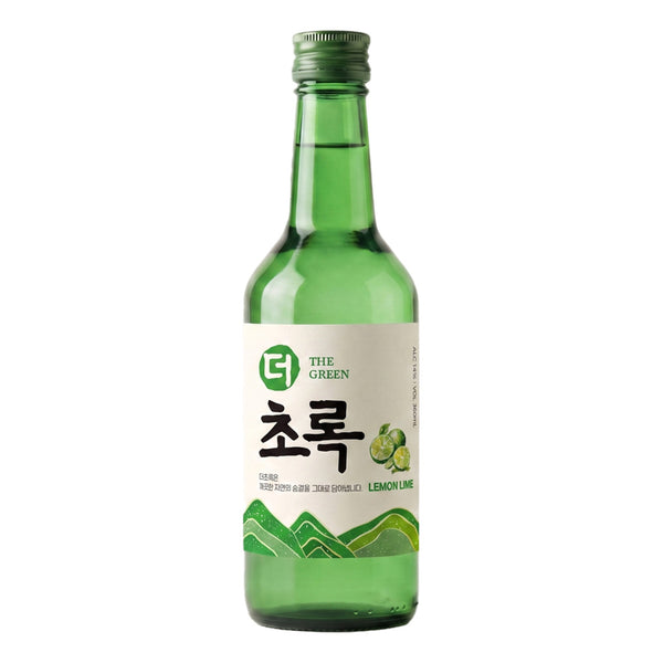 The Green Chorok Lemon Lime Soju 14% 360mL
