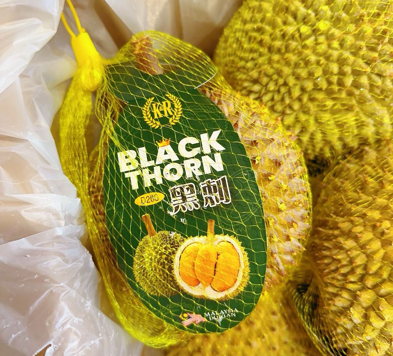 Umall-Frozen-Whole-D200-Black-Thorn-Durian---1.2-1.4kg-1