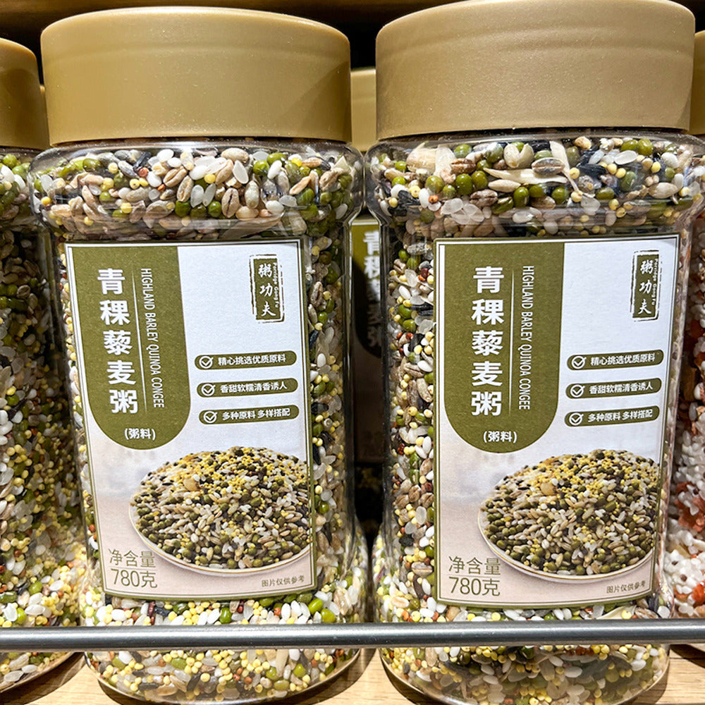 Zhou-Gongfu-Highland-Barley-&-Quinoa-Congee-Mix-780g---Multigrain-Porridge-Blend-–-Limited-Import-2