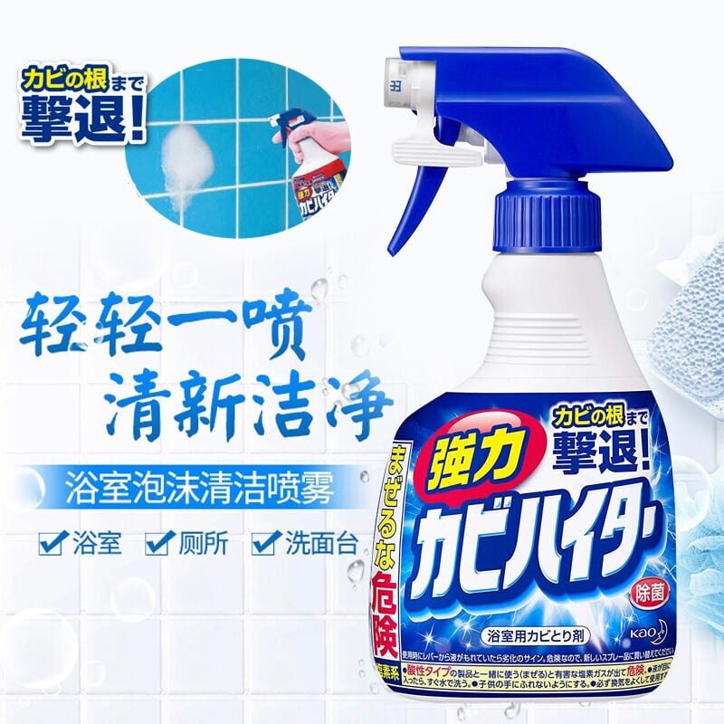 Kao-Bathroom-Anti-Bacterial-Cleaning-Foam-Spray-400ml-1