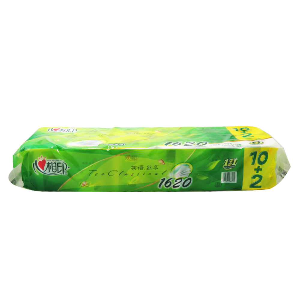 Hearttex-Tea-Language-Silk-Enjoy-4-Ply-Roll-Paper-135g*12-Rolls-1