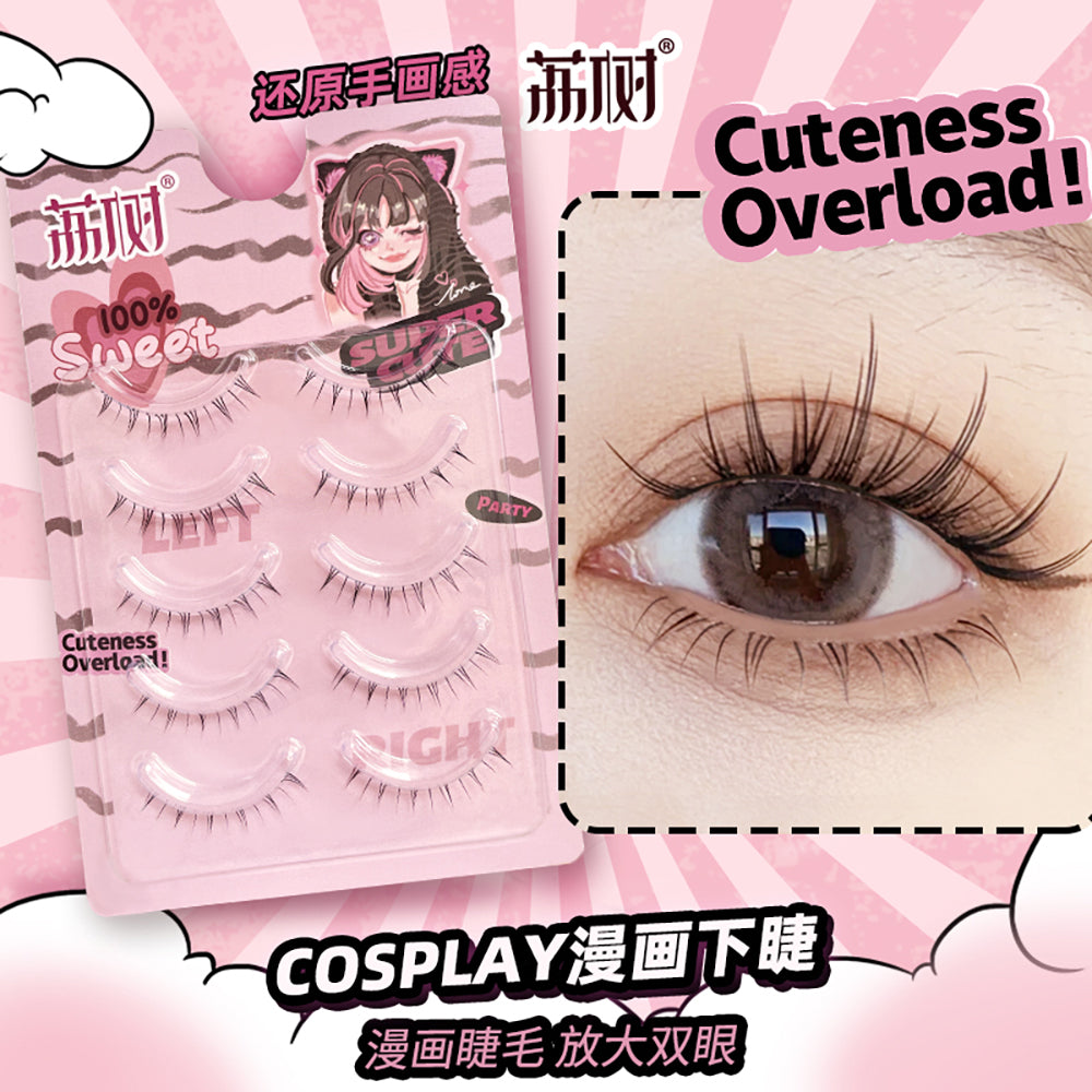 Lishu-Cosplay-Manga-Lower-Eyelashes-1