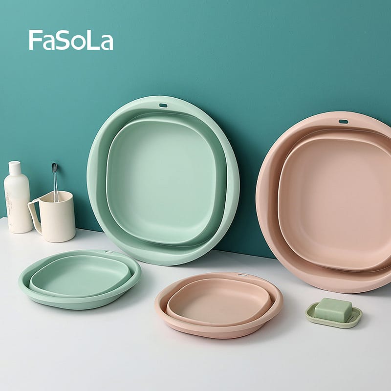 FaSoLa-Foldable-Basin---Olive-Green,-Large,-38cm-Diameter-1