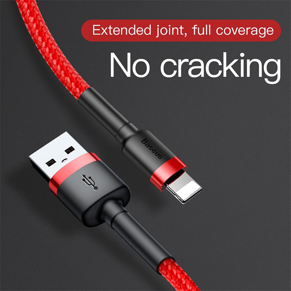 Baseus-Cafule-USB-to-Lightning-Cable-1.5A-2M---Red-1