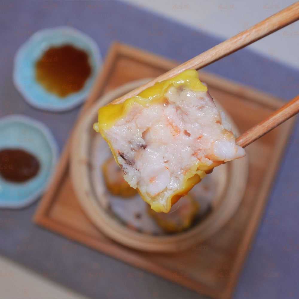 Fengcailou-Hong-Kong-Signature-Shrimp-&-Pork-Siu-Mai-–-Frozen-Dim-Sum,-6-Pieces-2