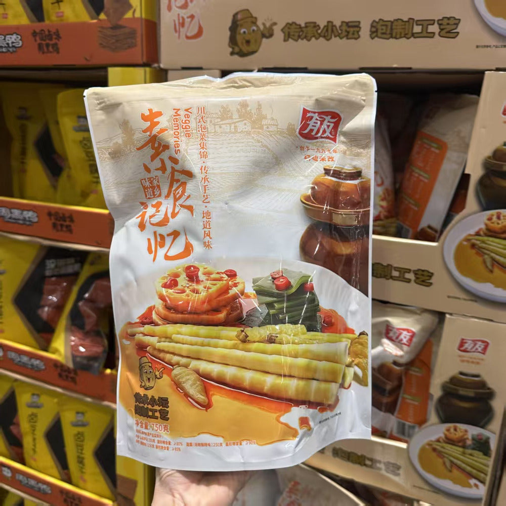 Youyou-Veggie-Memories-Sichuan-Style-Assorted-Pickled-Vegetables-750g-–-Limited-Import-2