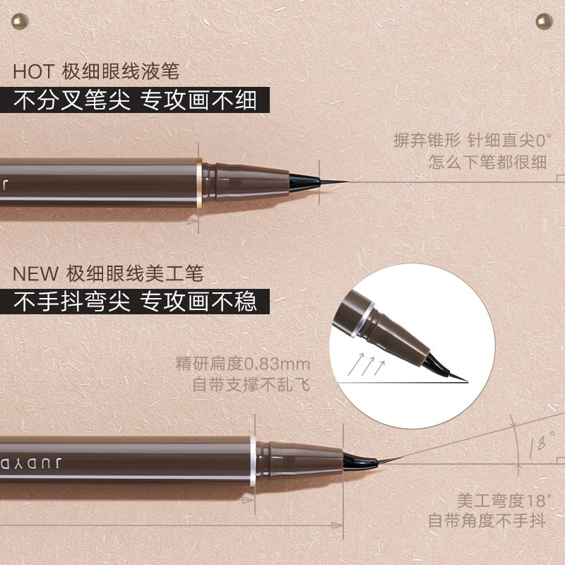 Judydoll-Precision-Eyeliner-Gel-Pen-#02-Deep-Brown-1