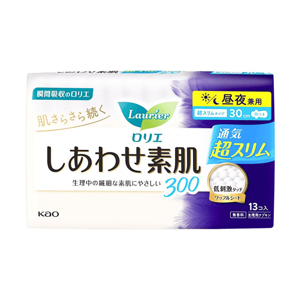 Kao-Laurier-F-Series-Ultra-Thin-Day/Night-Sanitary-Pads,-30cm,-Pack-of-13-1