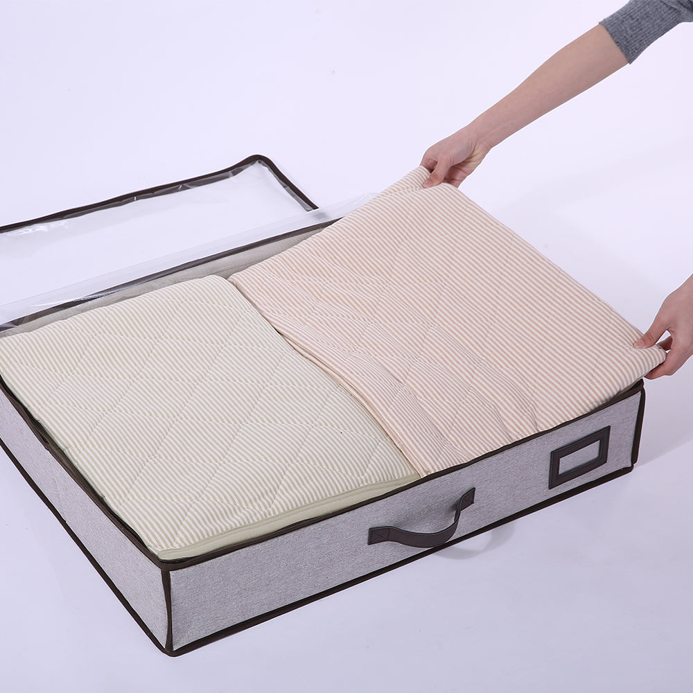 FaSoLa-Japanese-Style-Thickened-Under-Bed-Storage-Box-in-Coffee-Colour-1