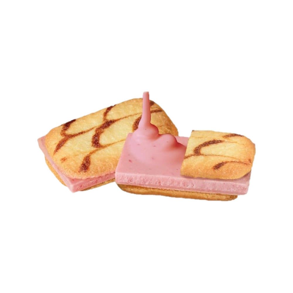 Bourbon-Chocolat-Blanchul-Strawberry-Sandwich-Cookies-40g-(9-Pieces)---Japanese-Chocolate-Covered-Biscuits-2