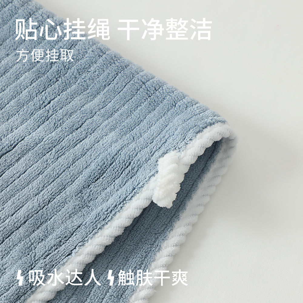 Sanli-Coral-Fleece-Cloud-Soft-Bath-Towel-Sea-Mist-Blue-70x140cm-274g-1