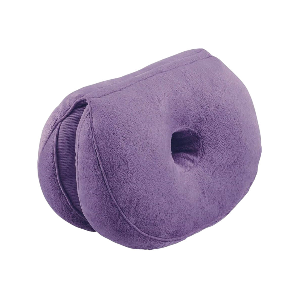 COGIT-Velvet-Figure-8-Double-Donut-Seat-Cushion---Purple-2