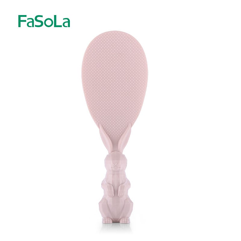 FaSoLa-Upright-Rice-Serving-Spoon-in-Dogwood-Pink,-7.3*20.5cm-1