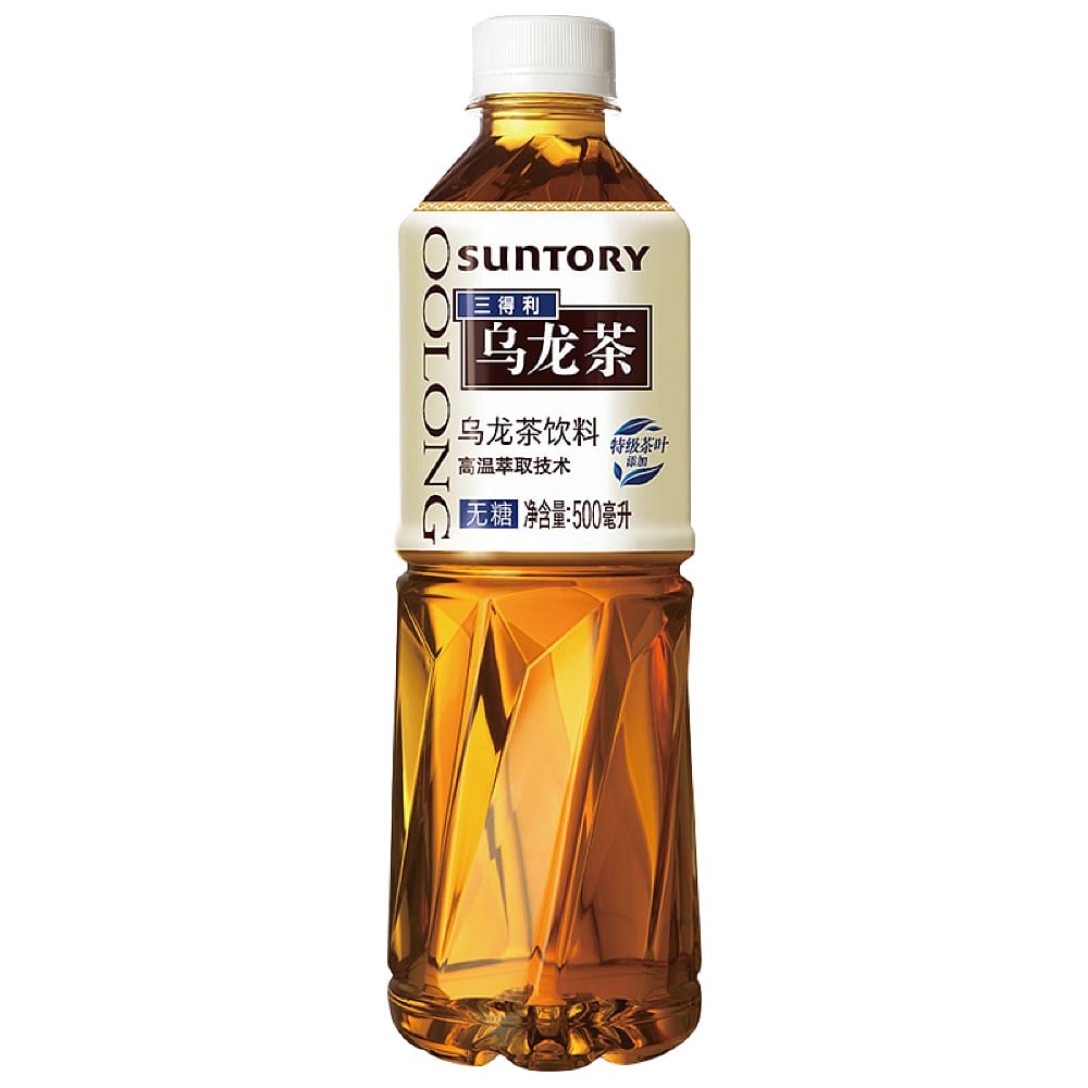 [Full-Case]-Suntory-Oolong-Tea,-Sugar-Free,-500ml*15-Bottles/Case-1