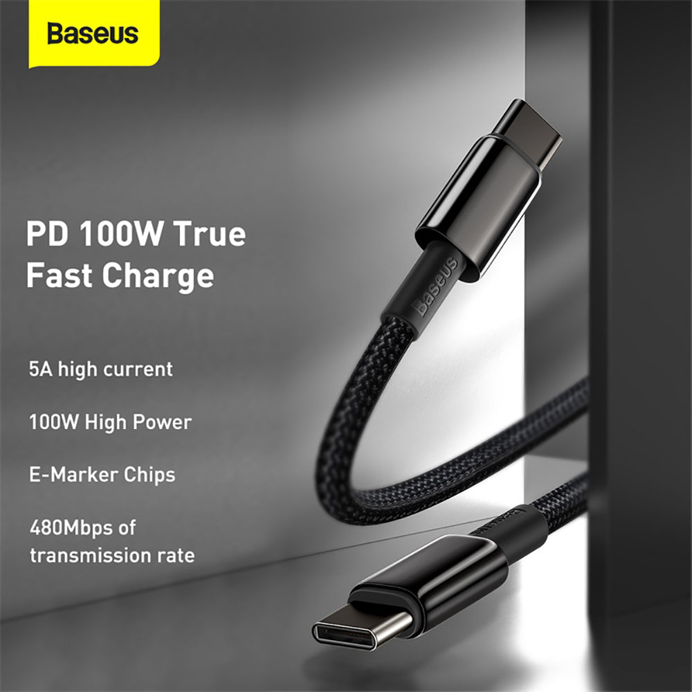 Baseus-Tungsten-Gold-Series-Fast-Charging-Cable-Type-C-to-Type-C-100W-1m-Black-1