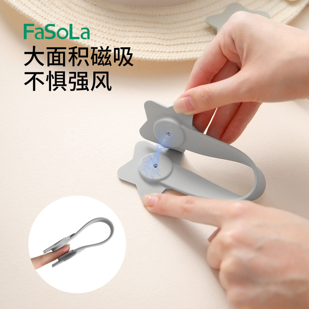 FaSoLa-Magnetic-Hat-Clip---Grey-1