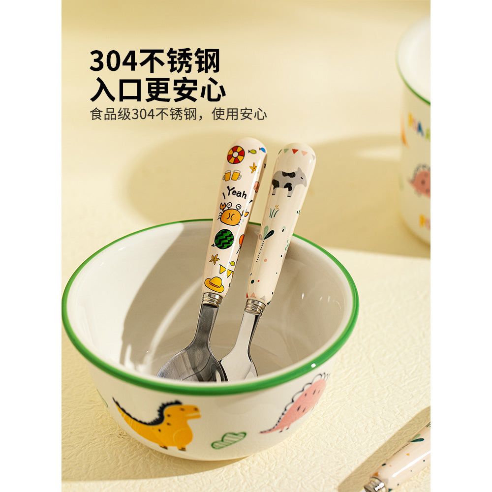 Modern-Housewife-304-Stainless-Steel-Sunny-Children's-Spoon-1