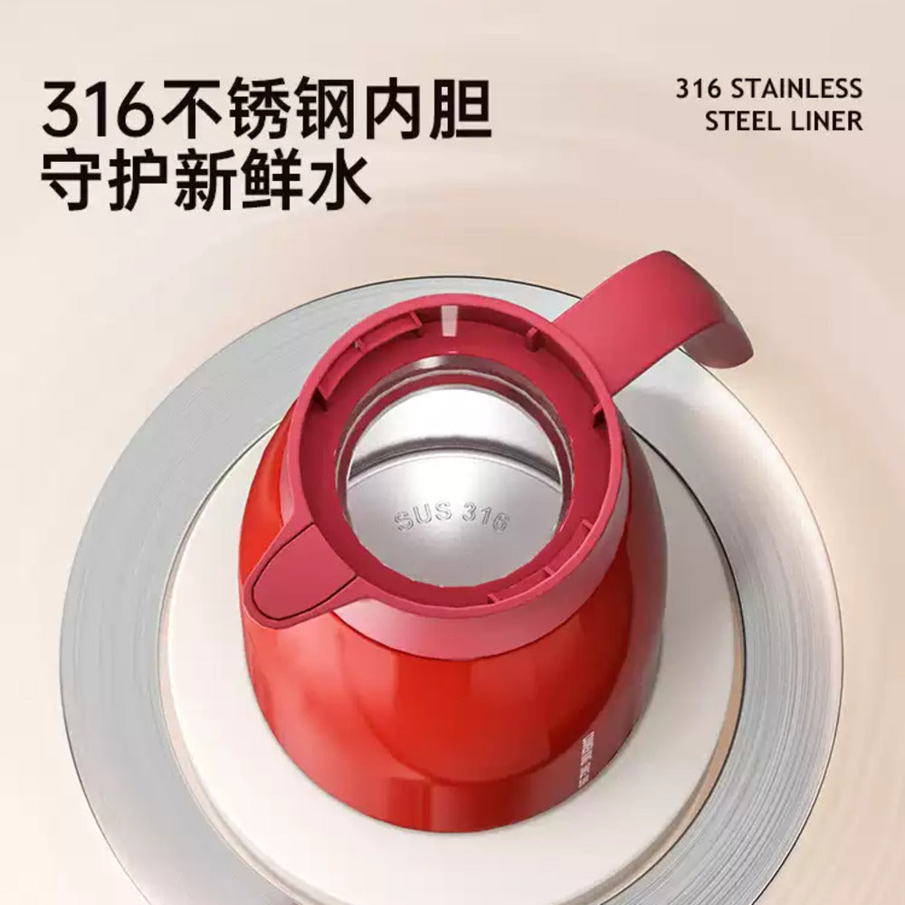 Cooker-King-Qingyi-Thermal-Coffee-Carafe,-Mint-Green,-2-L-–-Double-Wall-Vacuum-Insulated-Jug-for-Hot-&-Cold-Drinks-2