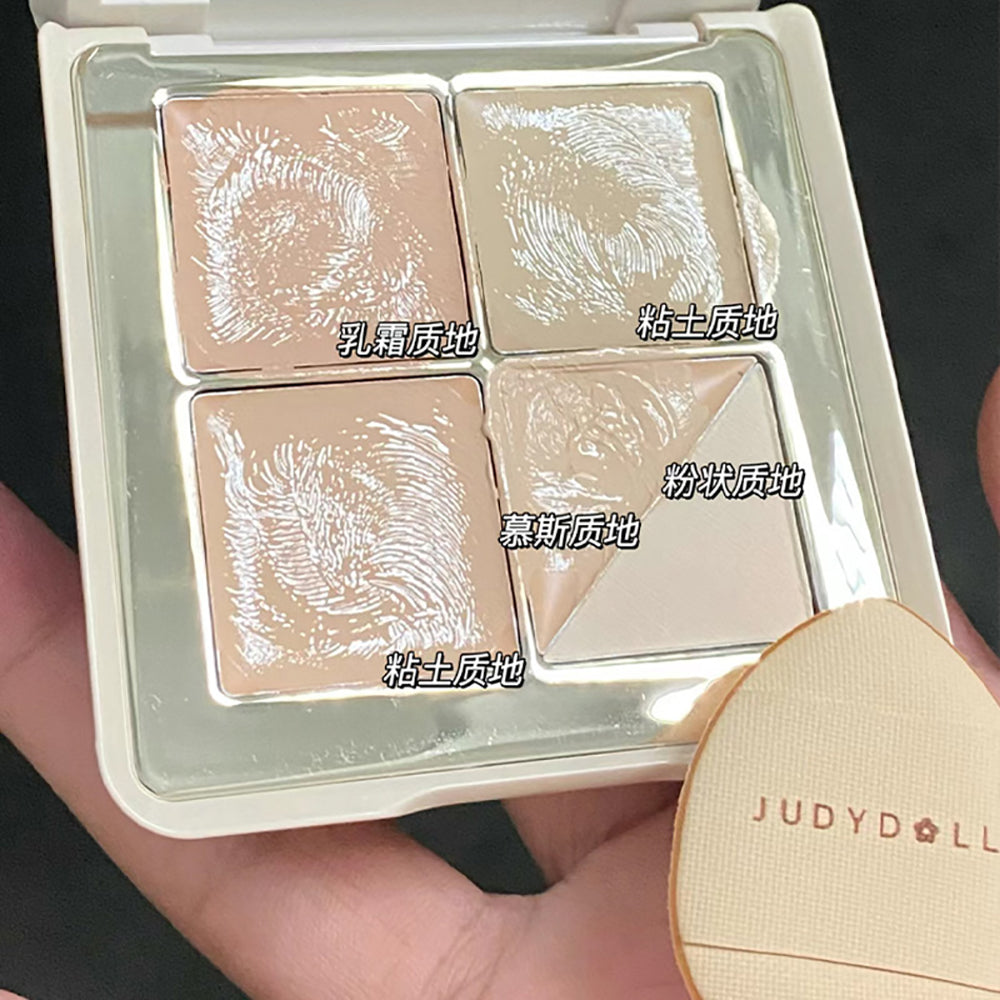 Judydoll-Cloud-Soft-Invisible-Five-Color-Concealer-Palette-#02-Natural-Skin-Tone-1