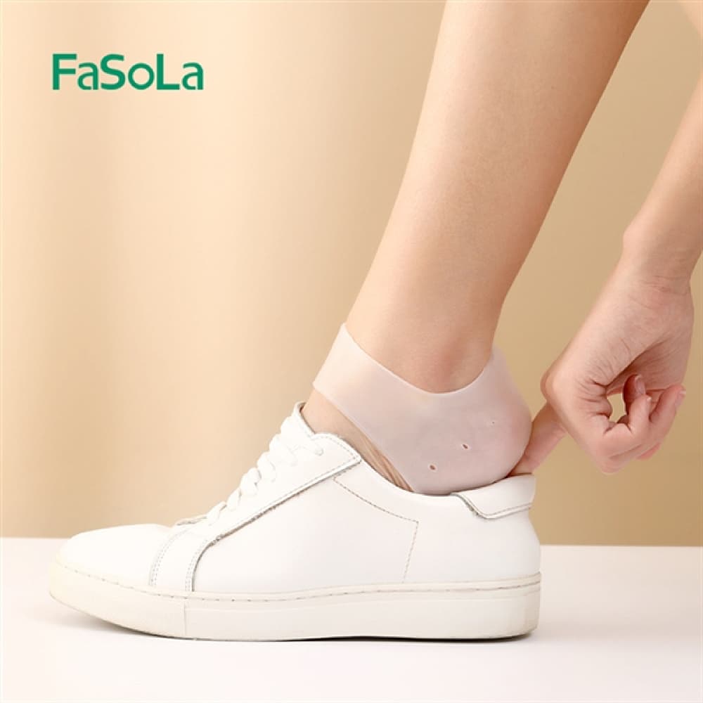 FaSoLa-Heel-Protectors---White,-10*8cm,-1-Pair-1