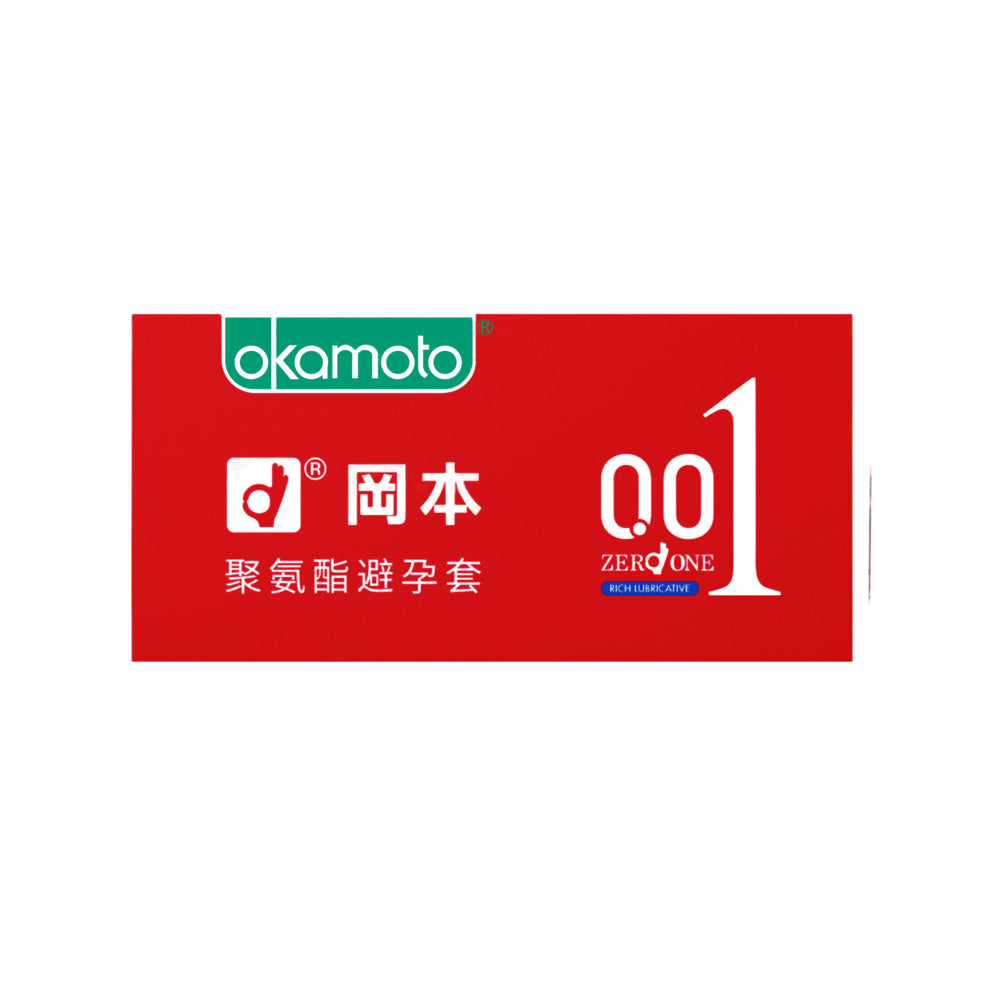 Okamoto-Zero-One-0.01-Ultra-Thin-Condoms---Rich-Lubrication,-6-Pieces-2