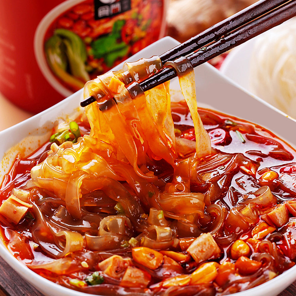 Shishangwuyu-Spicy-and-Sour-Wide-Glass-Noodles---150g-1