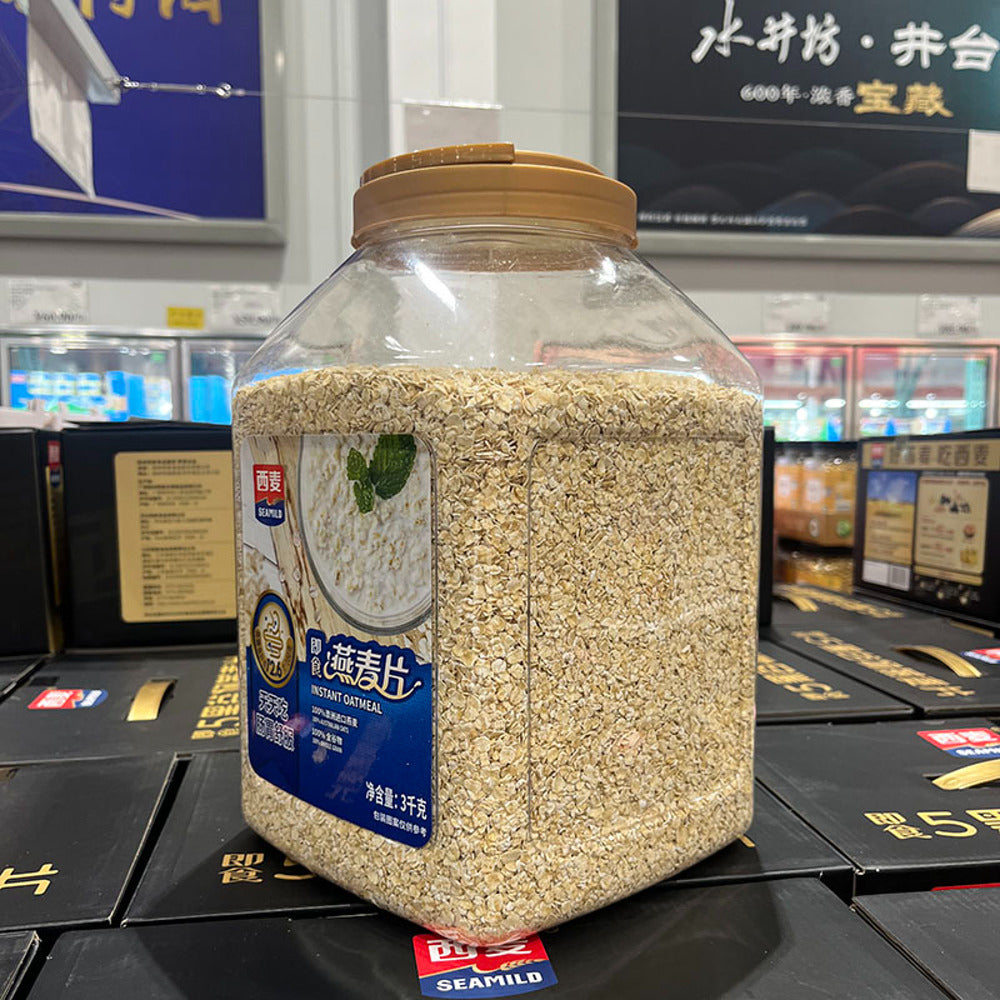 Seamild-100%-Instant-Oatmeal-3kg-–-Limited-Import---Quick-Oats-2