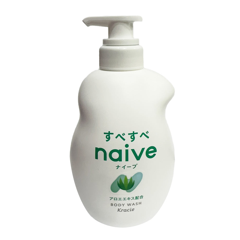 Kracie-Naive-Aloe-Vera-Moisturizing-Body-Wash---530ml-1