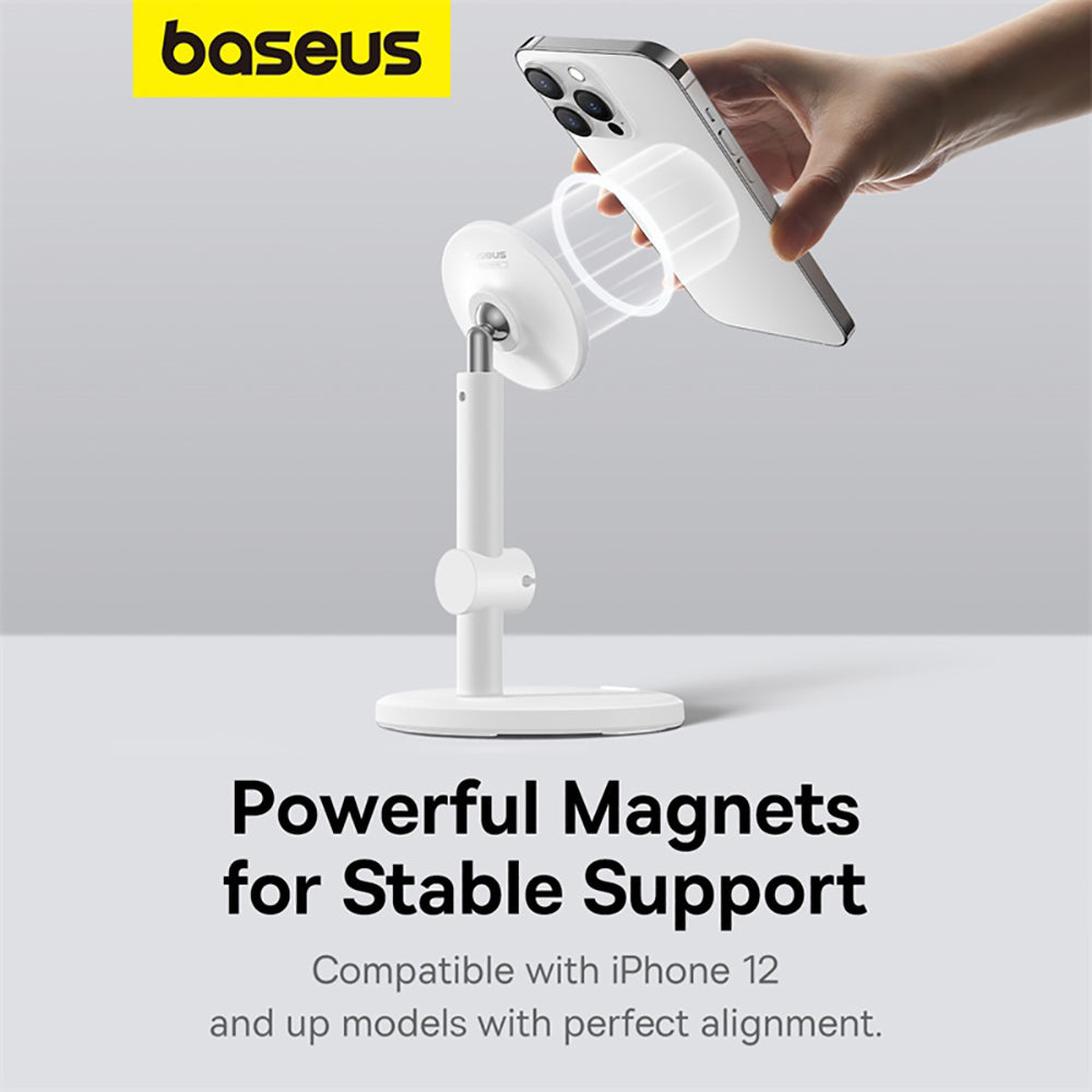 Baseus-MagPro-Magnetic-Desktop-Phone-Stand---Moon-White-1