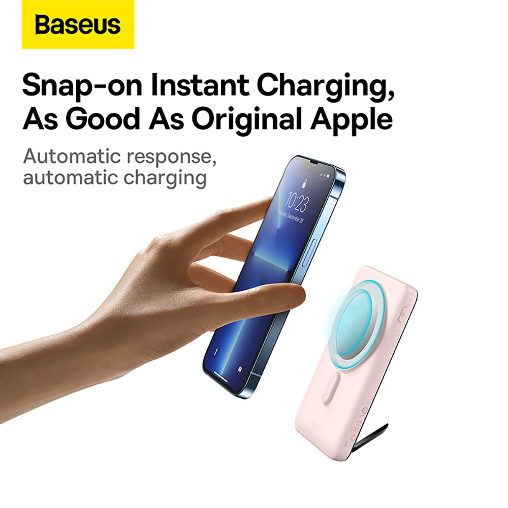 Baseus-Magnetic-Bracket-Wireless-Fast-Charge-Power-Bank-10000mAh-20W---Pink-1