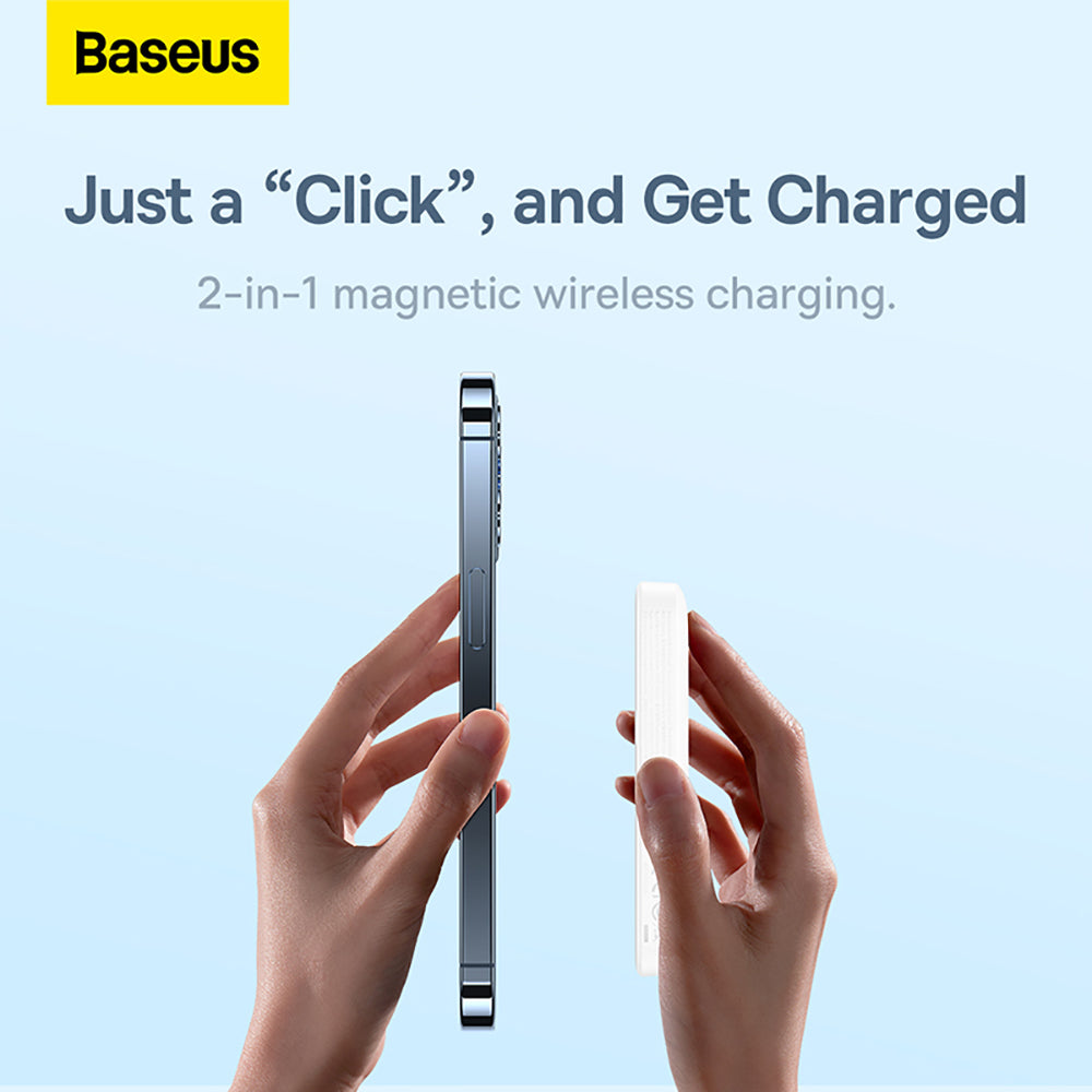 Baseus-Magnetic-Mini-Air-Wireless-Fast-Charging-Power-Bank-6000mAh-20W---Starlight-White-1