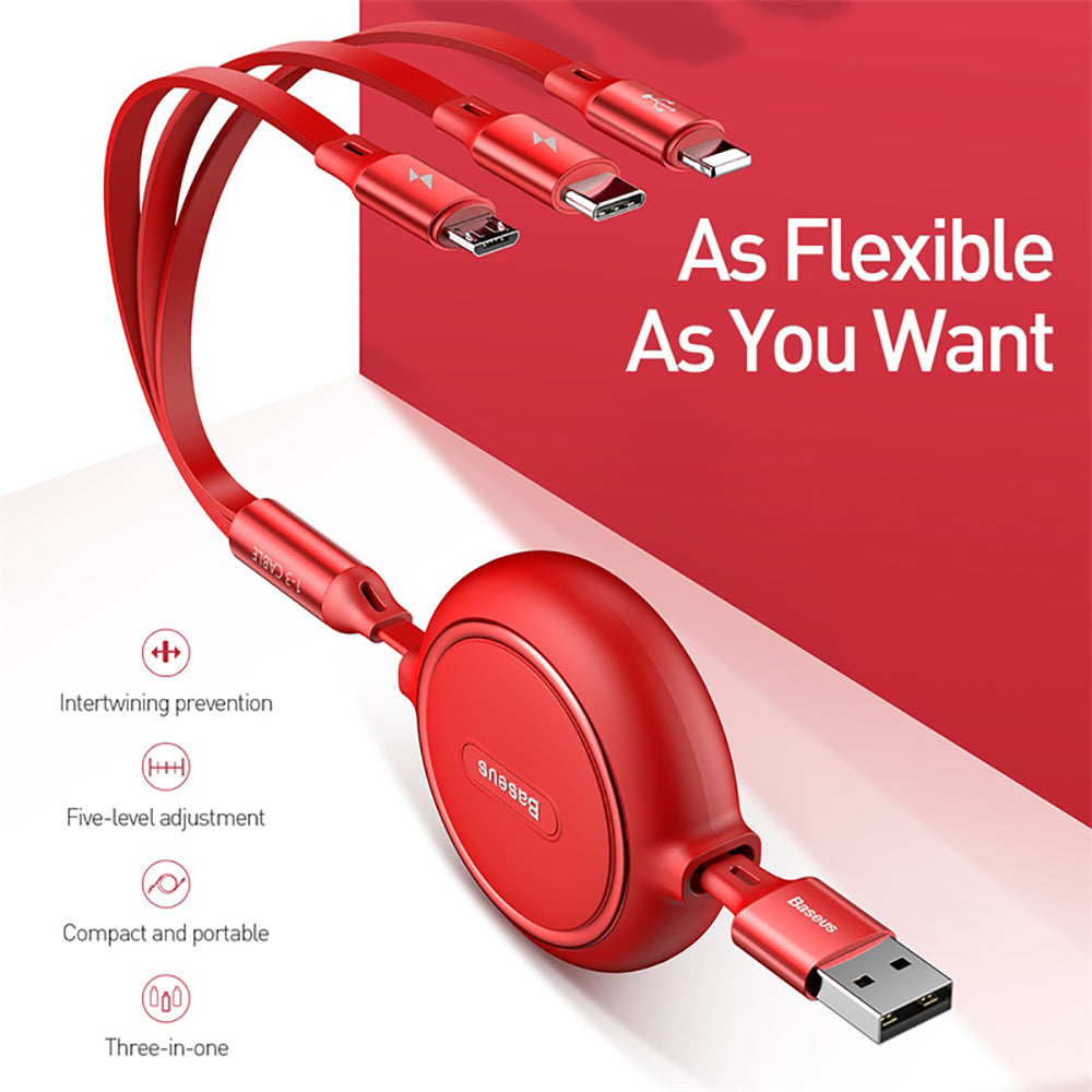 Baseus-Gold-Ring-3-in-1-Retractable-Data-Cable-USB-for-M+L+T-3.5A-1.2m-Red-1