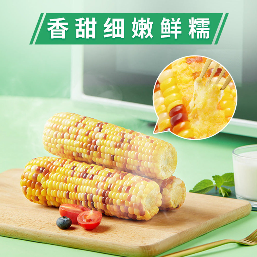 Shiyuedaotian-Rainbow-Glutinous-Sweet-Corn-–-10-Vacuum-Packed-Cobs-(220g-Each,-2.2kg)-2