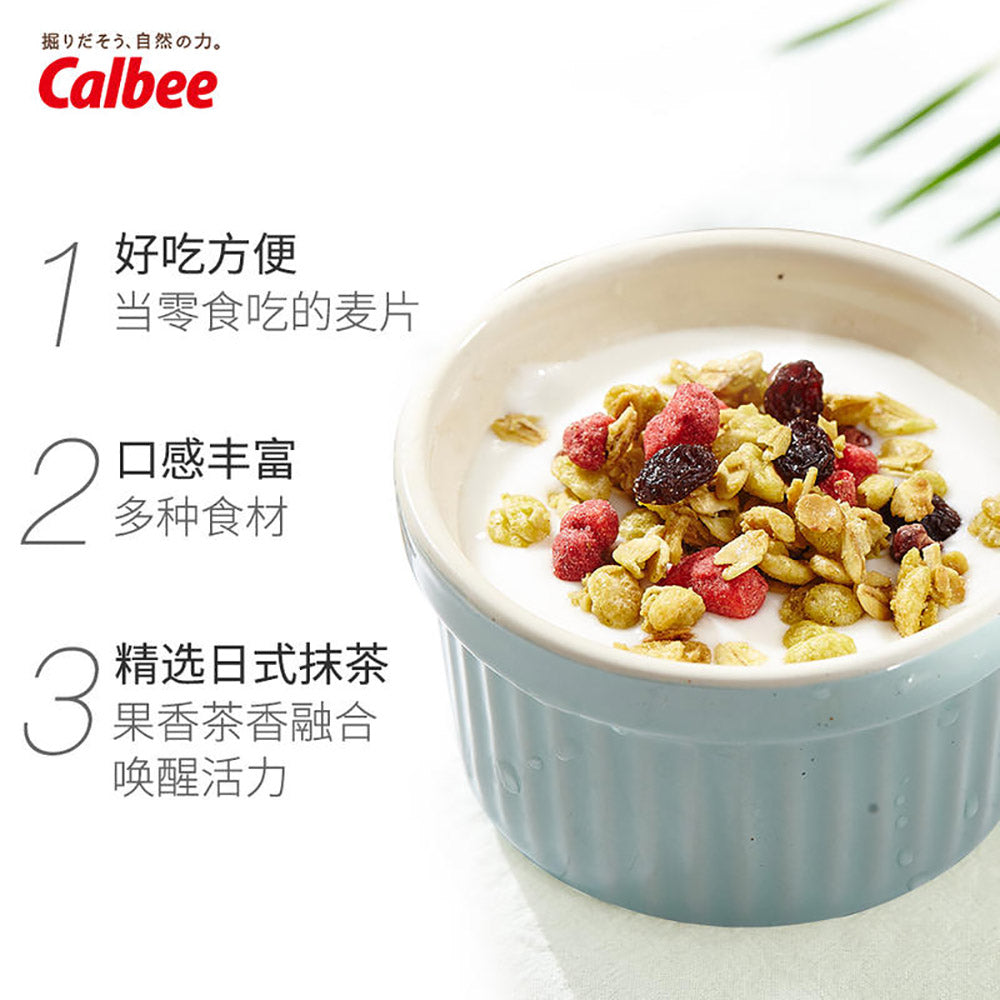 Calbee-Matcha-Red-Bean-Flavoured-Oatmeal-600g-1