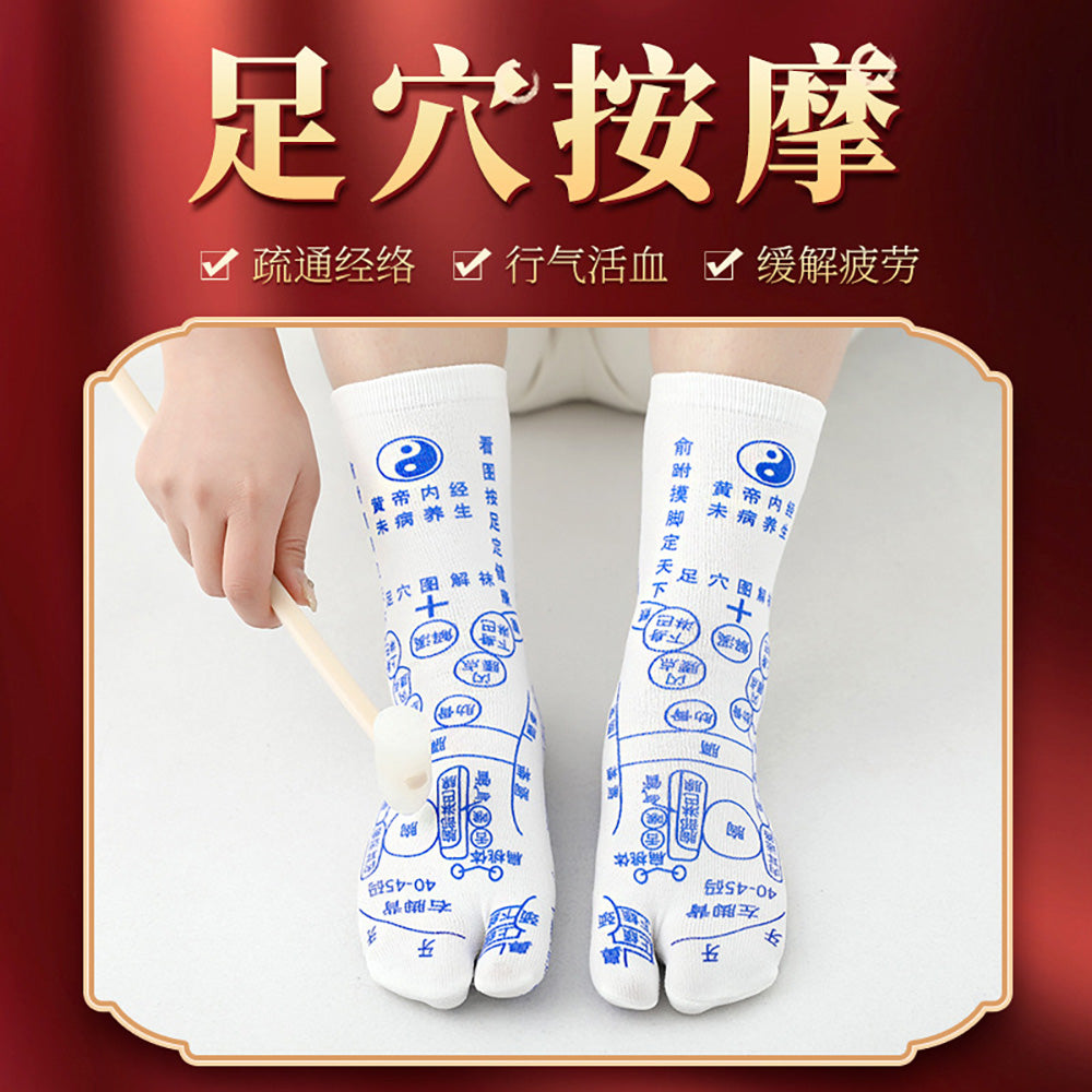 Ulife-Acupressure-Reflexology-Socks-with-Massage-Stick---Size-40-1