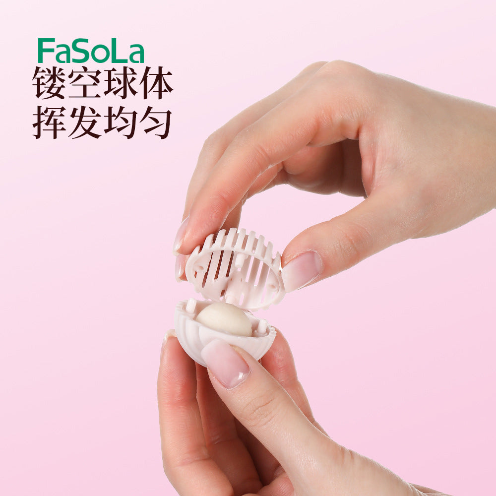 FaSoLa-Shoe-Deodorant-Balls---Sakura-White-Peach-Scent,-Pink,-6-Pieces-1