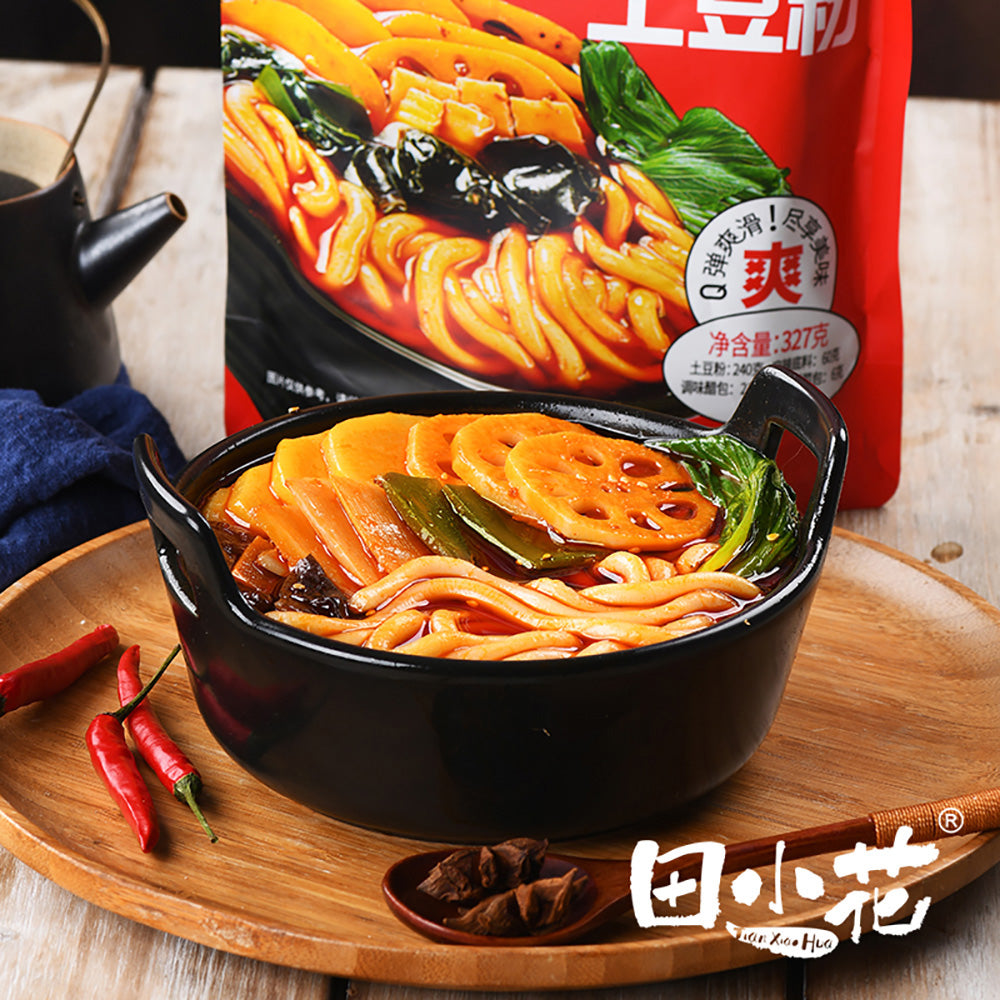 Tian-Xiao-Hua-Spicy-Hotpot-Potato-Noodles---327g-1