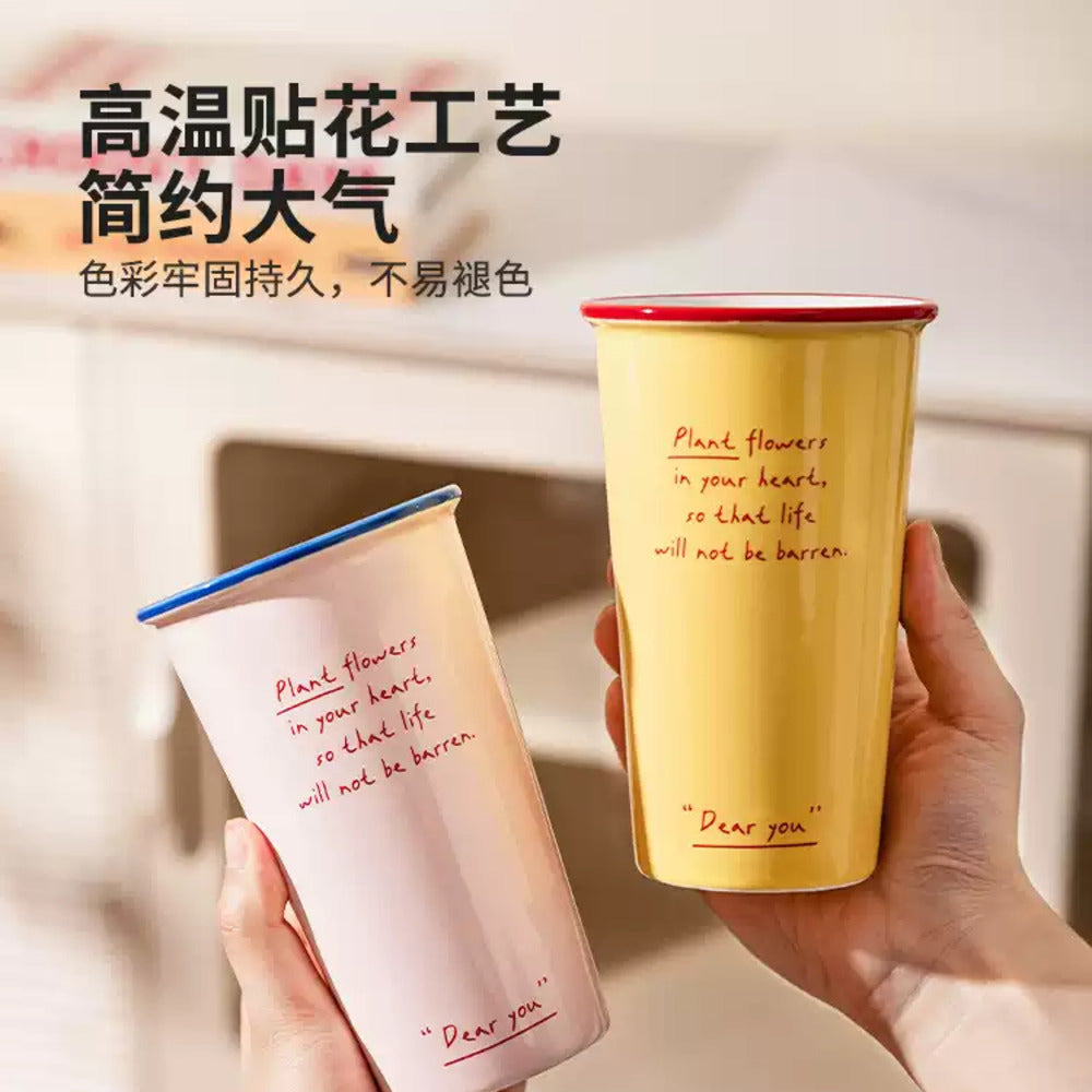 Modern-Housewife-Mellow-Series-Ceramic-Coffee-Mug-–-Pastel-Green,-450-ml-2