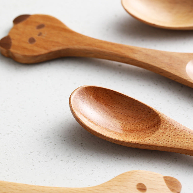 FaSoLa Wooden Spoon - Panda Design