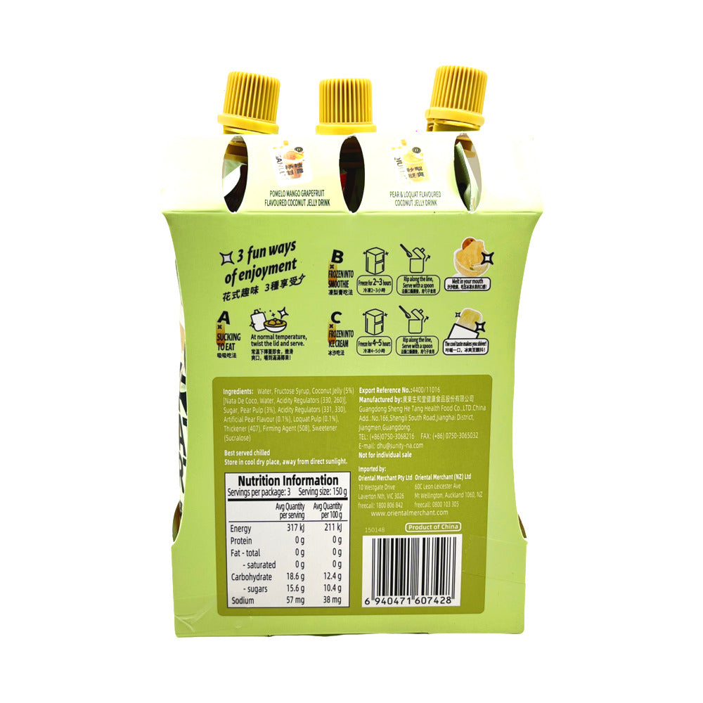 SUNITY-Pear-&-Loquat-Flavoured-Coconut-Jelly-Drink---450g-2