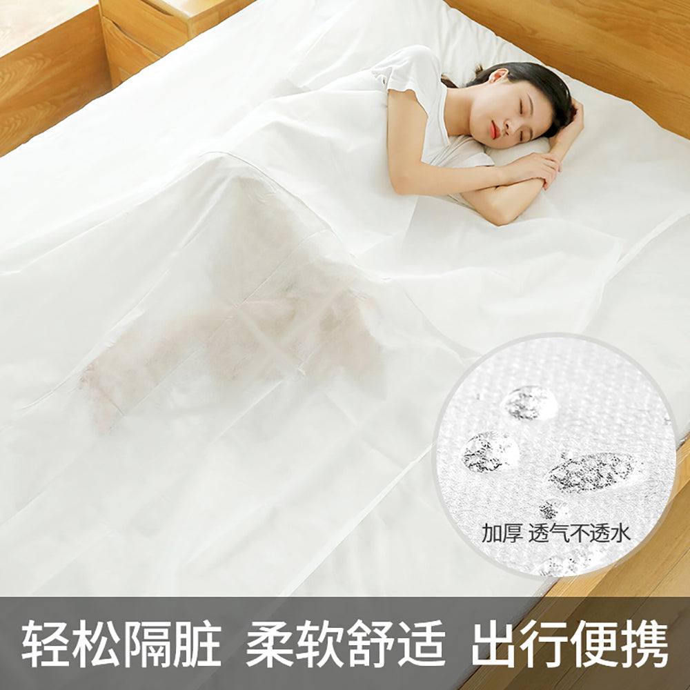 FaSoLa-Travel-Disposable-Bed-Sheet-White---1.5m-Bed-1