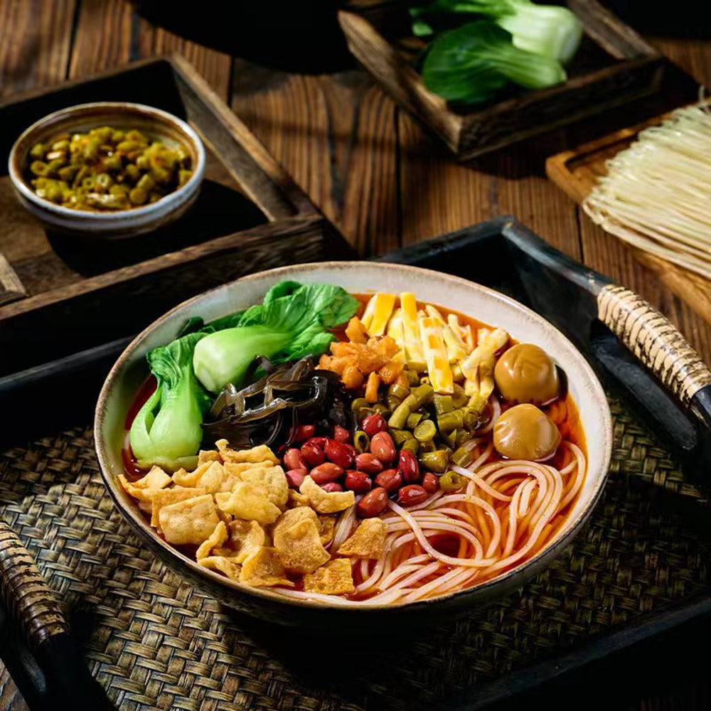 Aldi-Gu-Yue-Renjia-Liuzhou-Snail-Rice-Noodles-–-Extra-Spicy,-Extra-Pungent-400g-–-Limited-Import---Luosifen-2