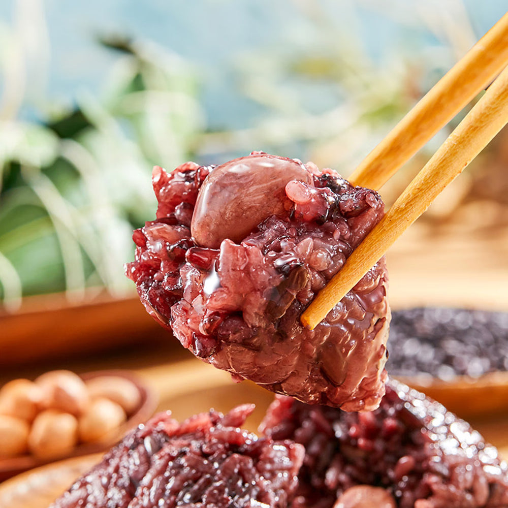 Synear-Frozen-Purple-Glutinous-Rice-and-Peanut-Zongzi---6-Pieces,-440g-2