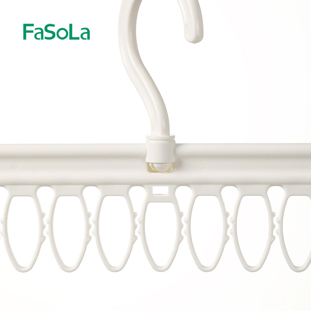 FaSoLa-White-Two-Tier-Sock-Storage-Rack-41*37cm-1