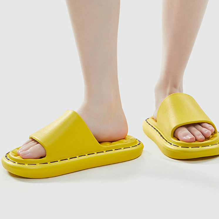 UTUNE Indoor Slippers - Cheese Yellow, Size 37-38