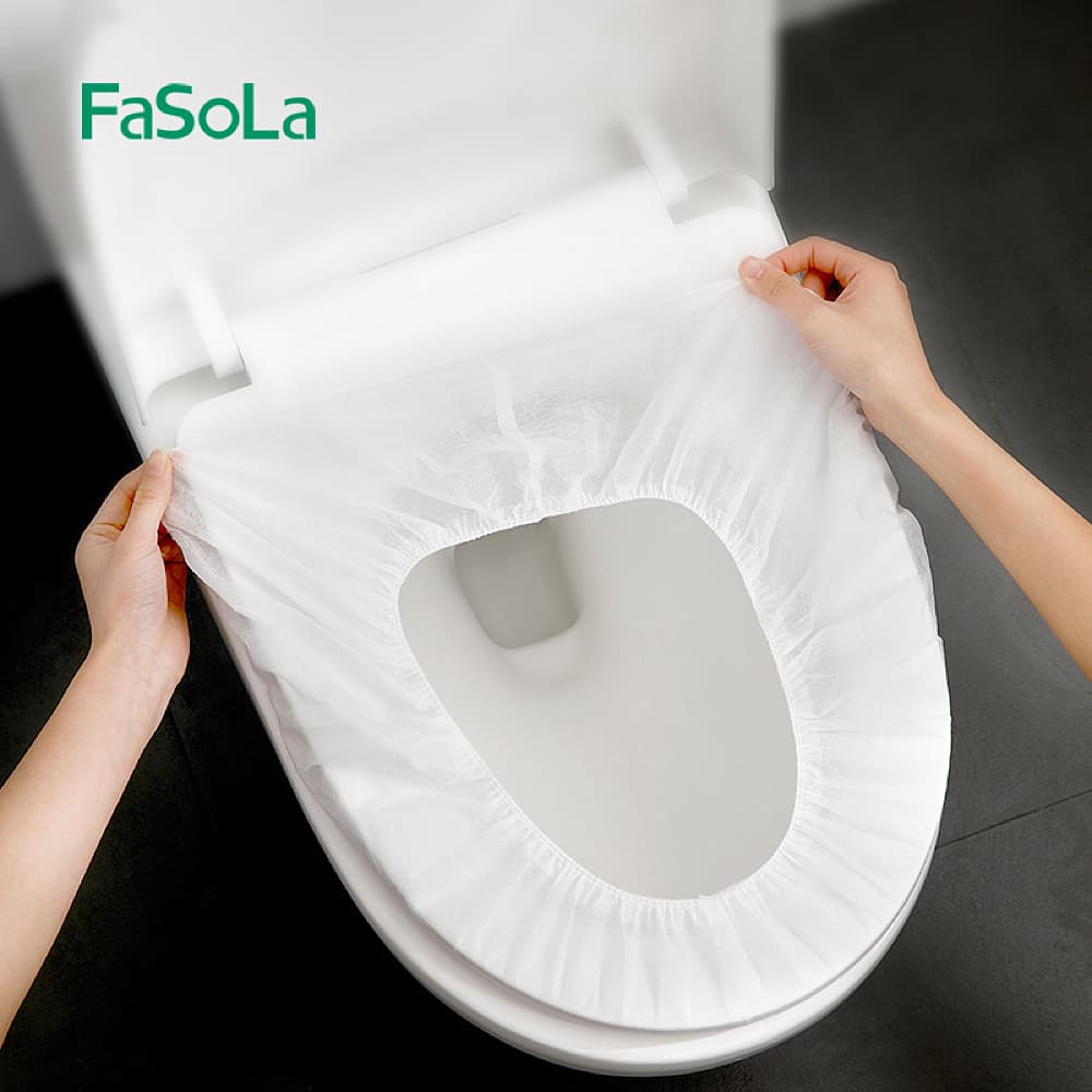 FaSola-Disposable-O-Shaped-Toilet-Seat-Covers---5-Pack,-White,-15*67cm-1