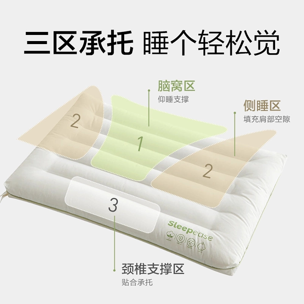 NetEase-Yanxuan-All-Cotton-A-Class-Fabric-Soybean-Bandage-Pillow---Medium-1