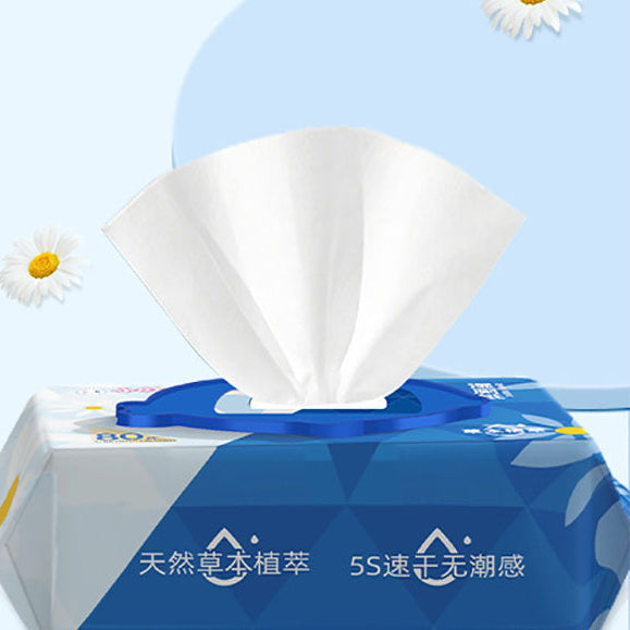 Xiaodingdong Wet Toilet Paper - 80 Sheets