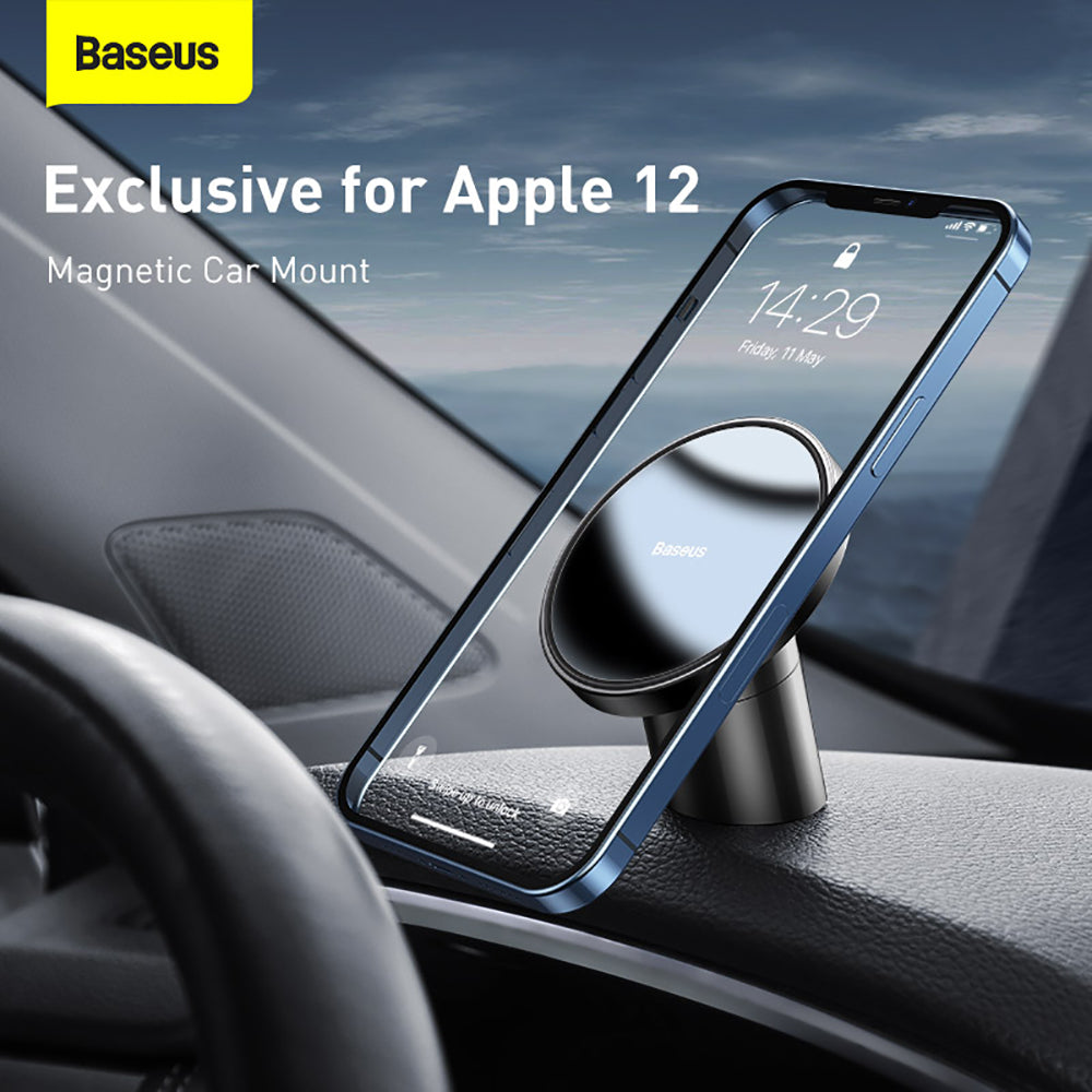 Baseus-Magnetic-Car-Mount---Starry-Black,-Dashboard/Air-Vent-Version-1